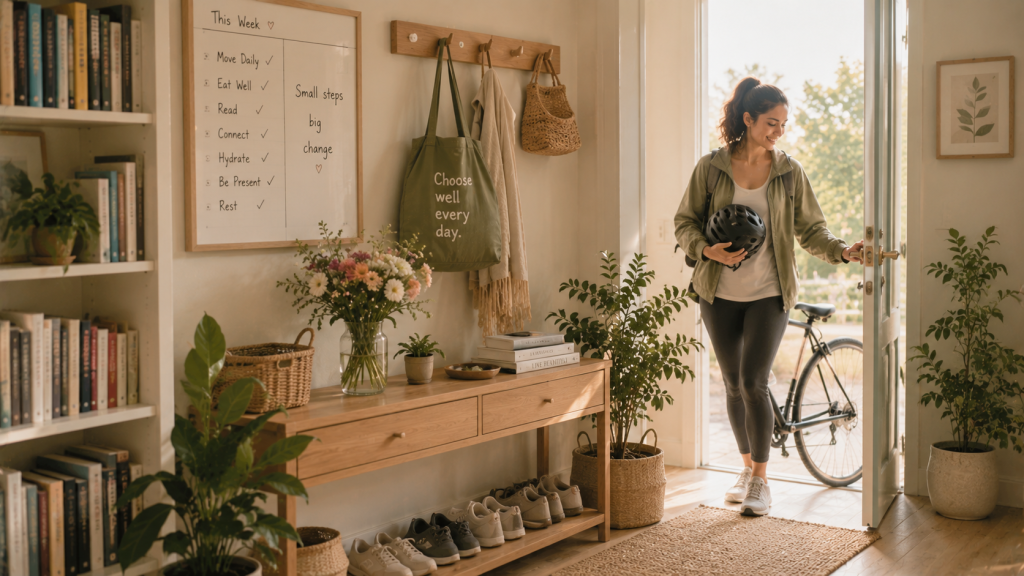 A home intentionally designed for healthy habits