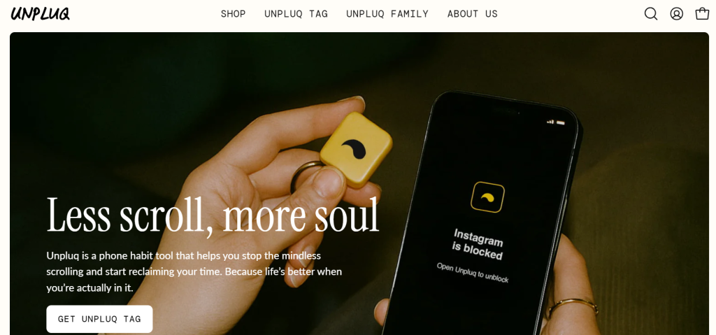 Unpuq homepage